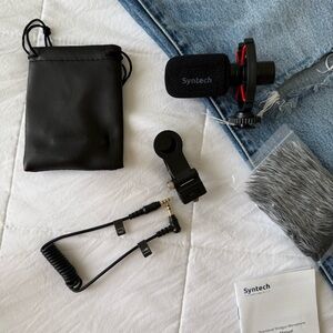 Black‎ Microphone Kit Camera Microphone